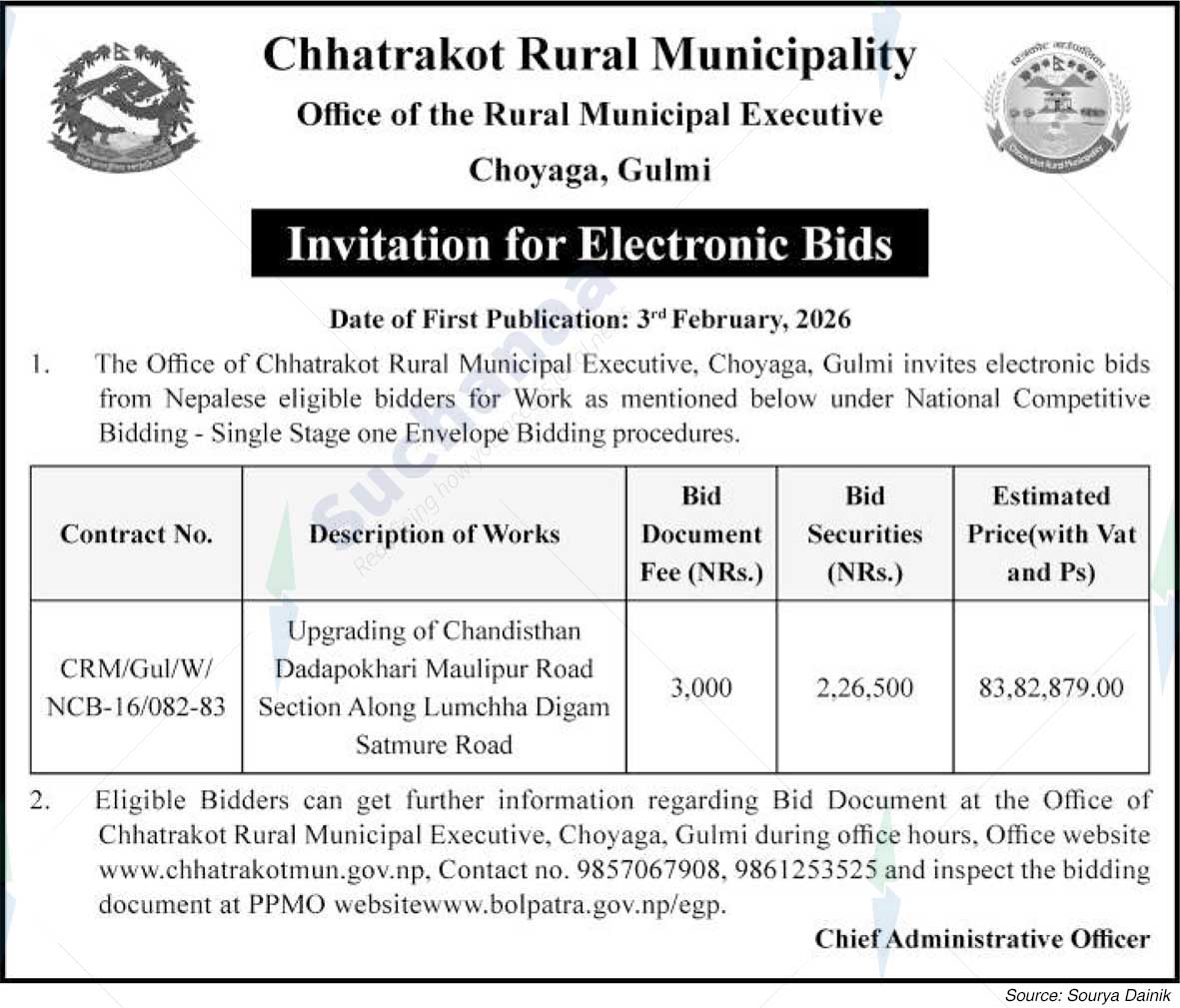 Chhatrakot Rural Municipality