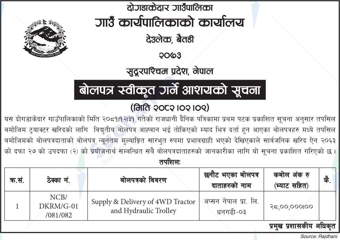 Dogadakedar Rural Municipality