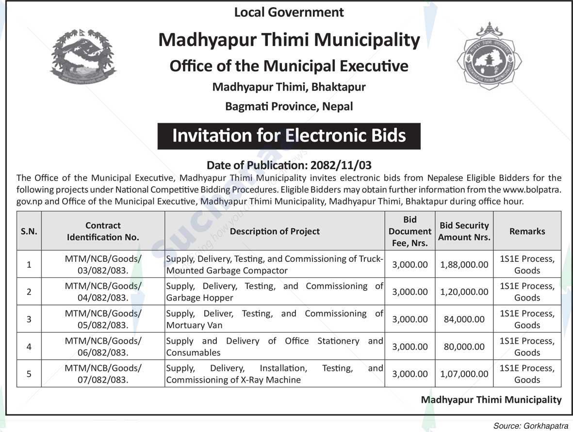 Madhyapur Thimi Municipality
