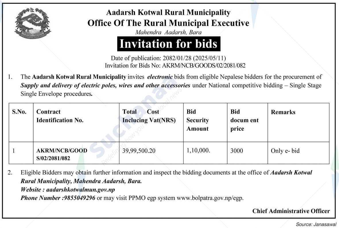 Aadarsha Kotwal Rural Municipality