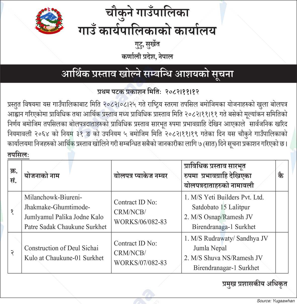 Chaukune Rural Municipality