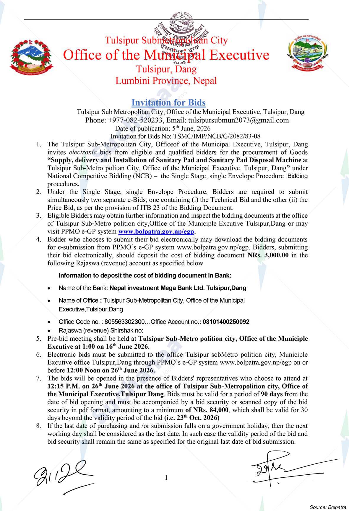 Tulsipur Sub-Metropolitan City