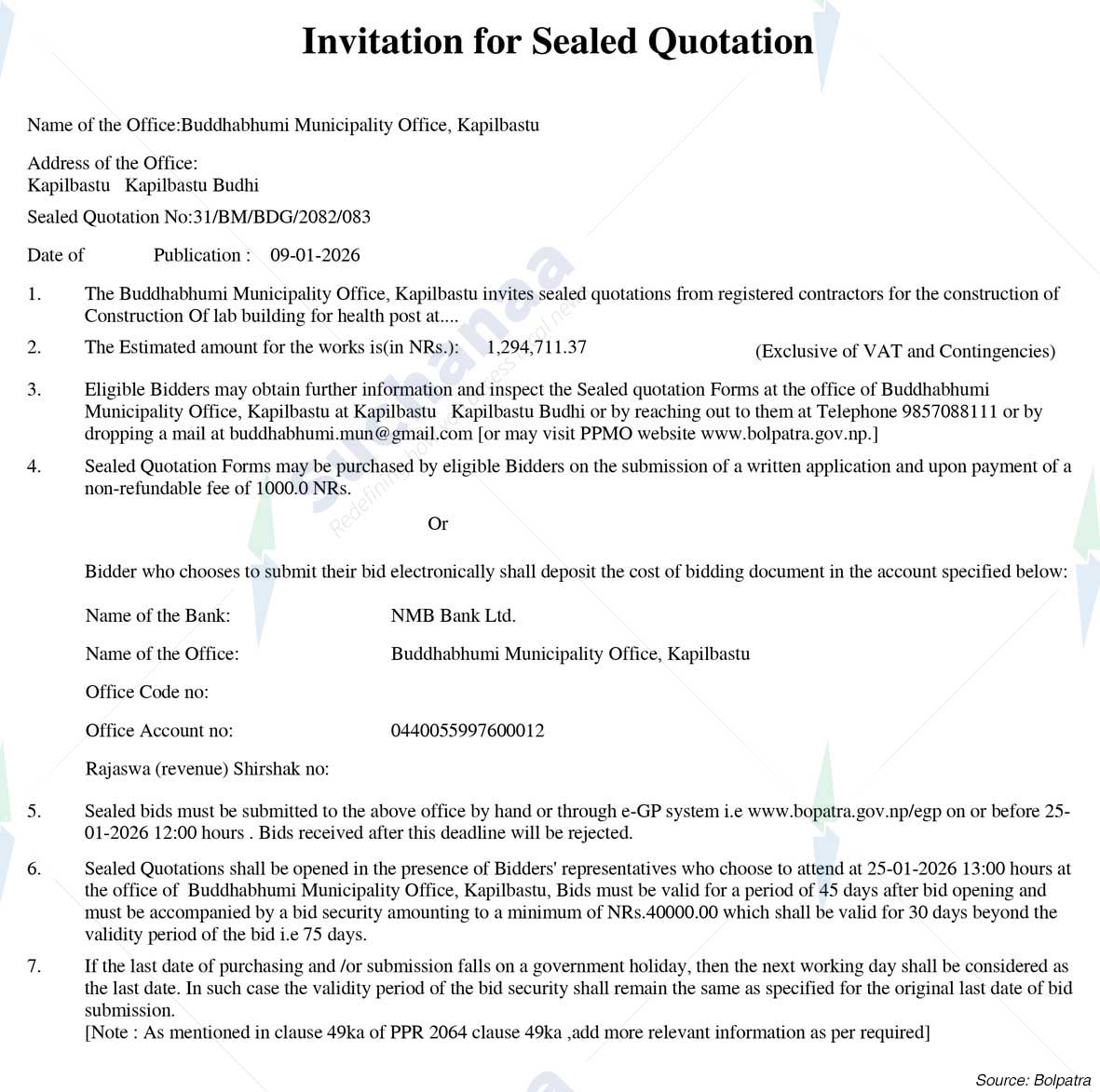 Buddhabhumi Municipality