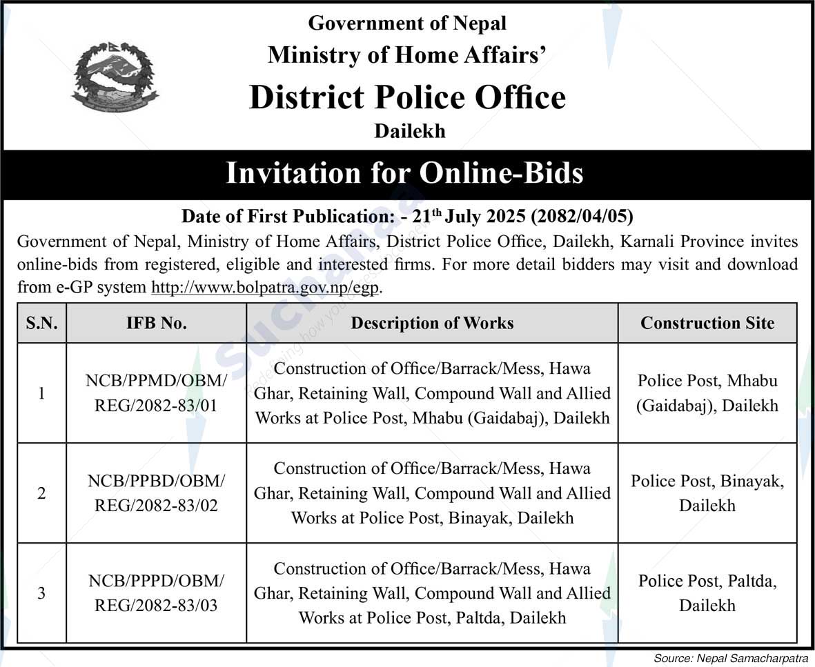 District Police Office, Dailekh