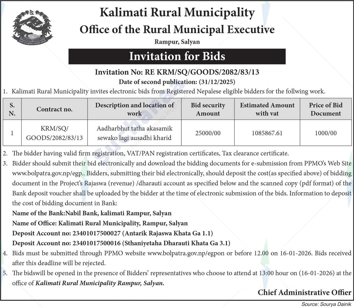 Kalimati Rural Municipality