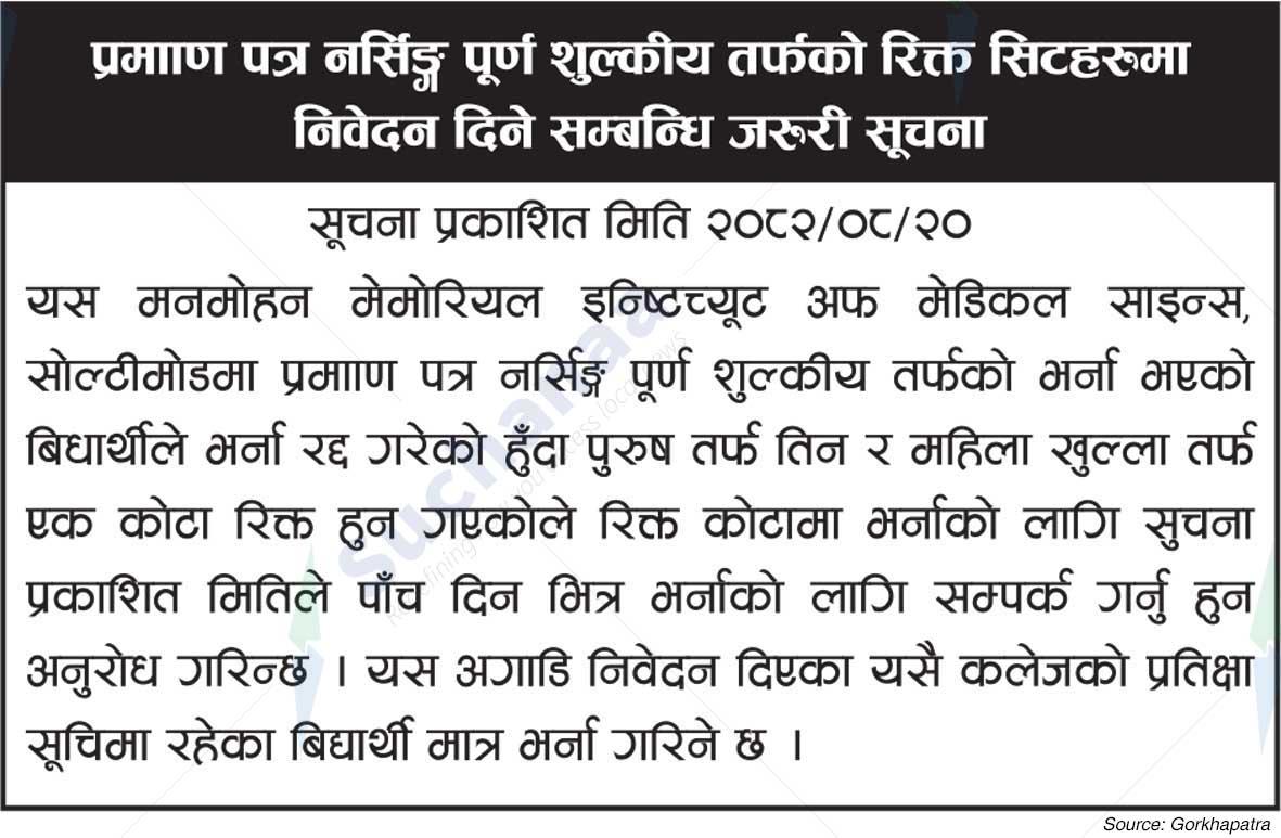 Manmohan Memorial Institute of Medical Sciences