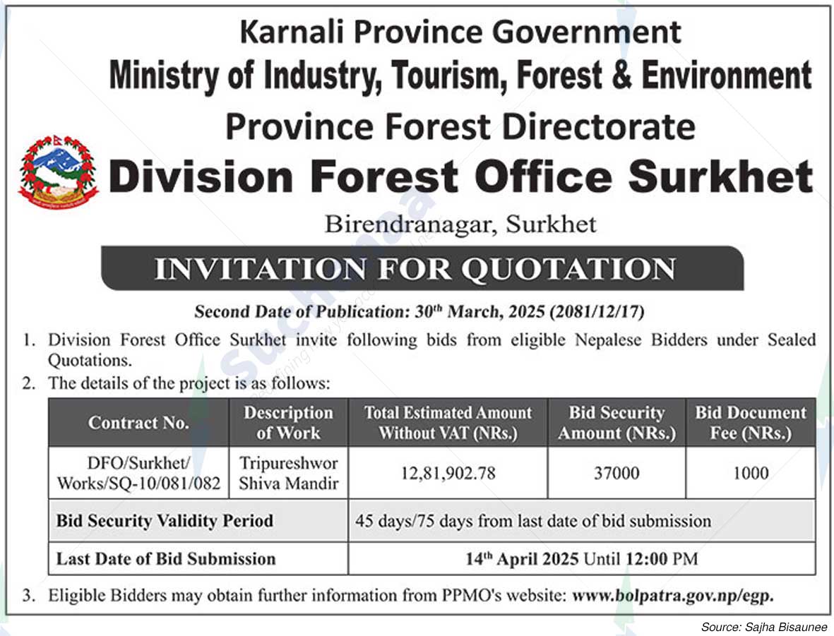 Division Forest Office Surkhet