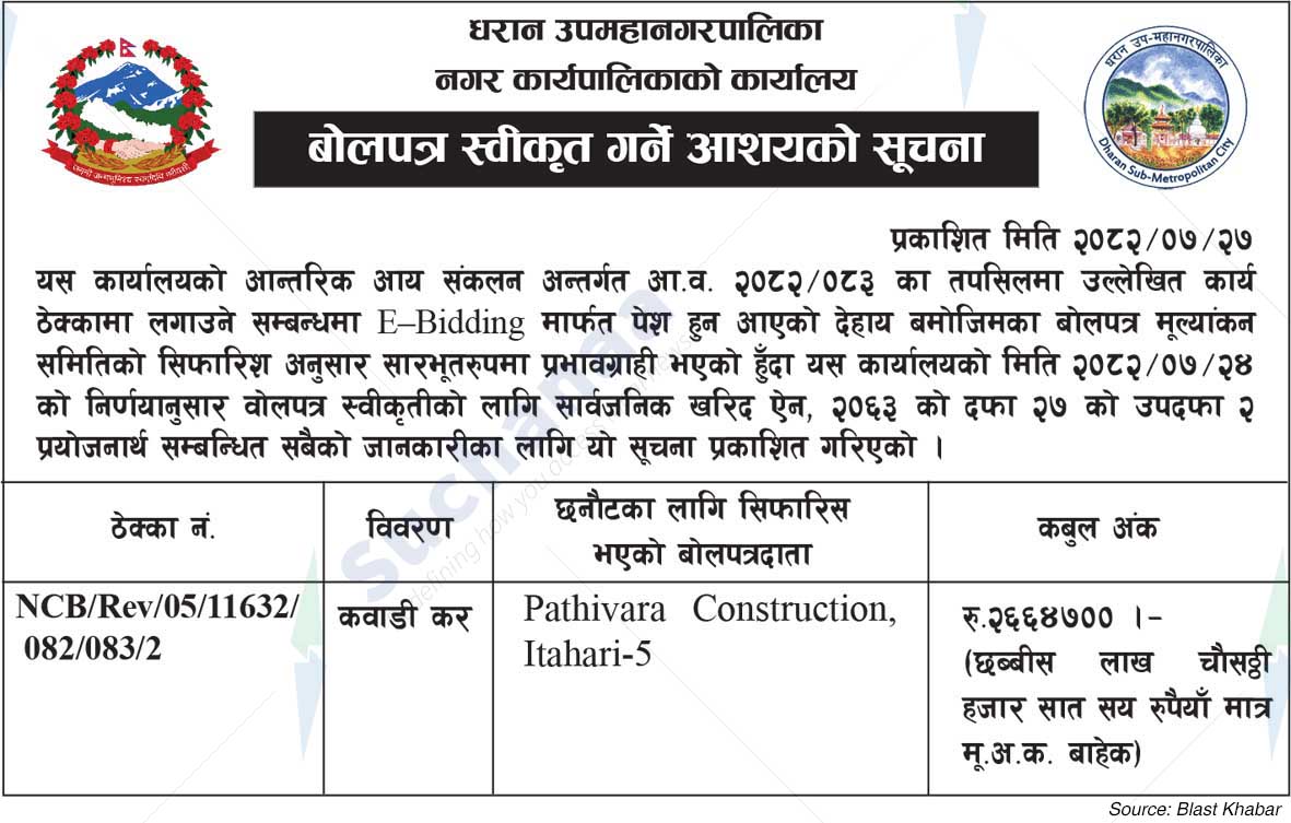 Dharan Sub-Metropolitan City