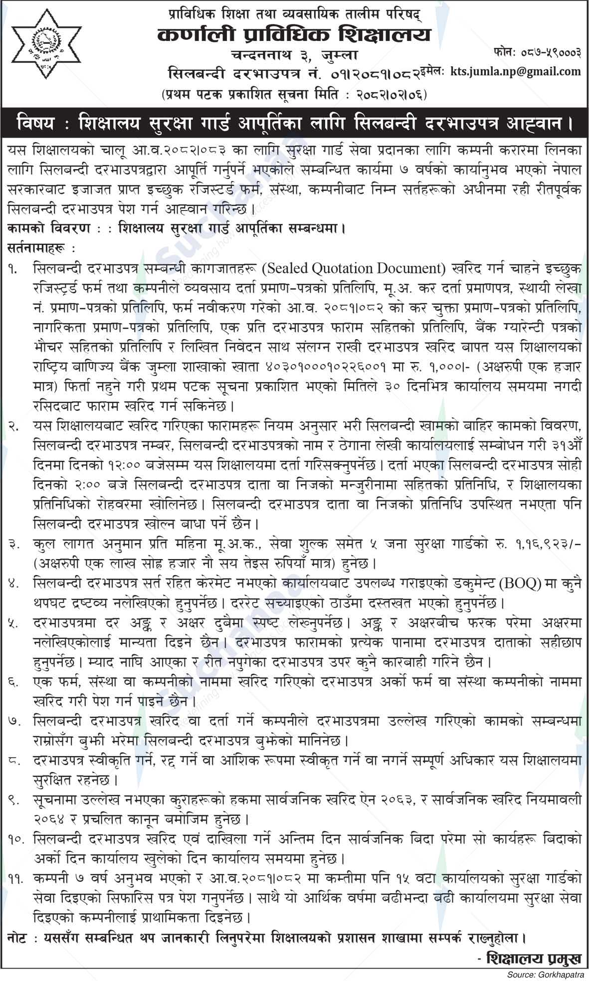 Council Karnali Technical College