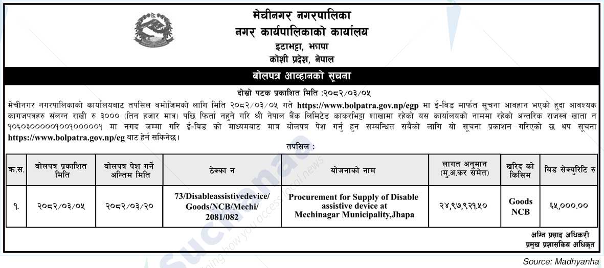 Mechinagar Municipality
