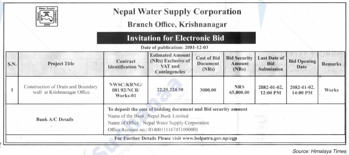Nepal Water Supply Corporation