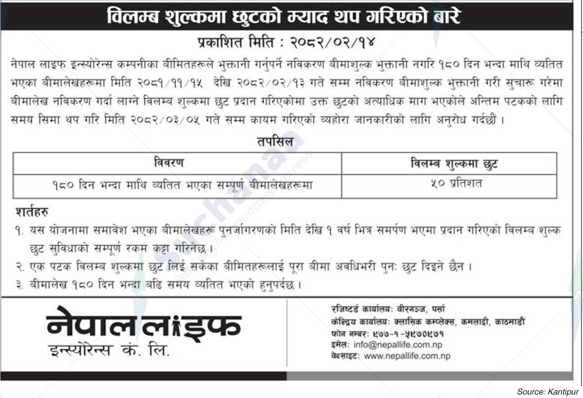 Nepal Life Insurance Company Limited