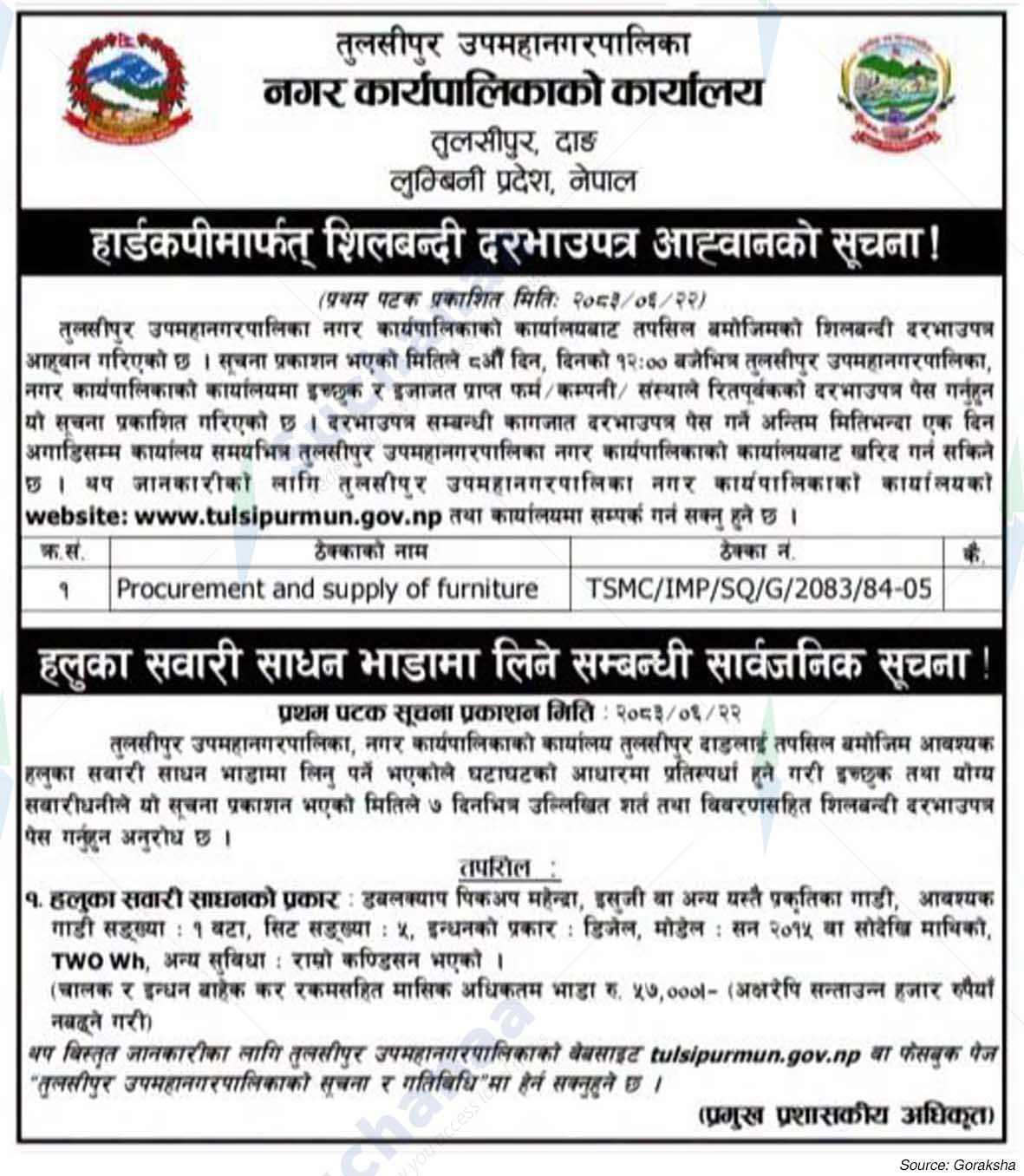 Tulsipur Sub-Metropolitan City