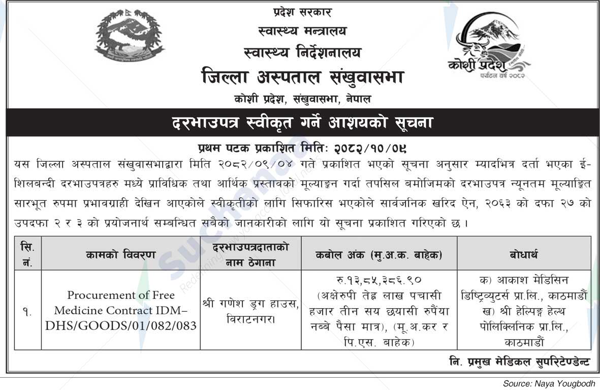 District Hospital Sankhuwasabha