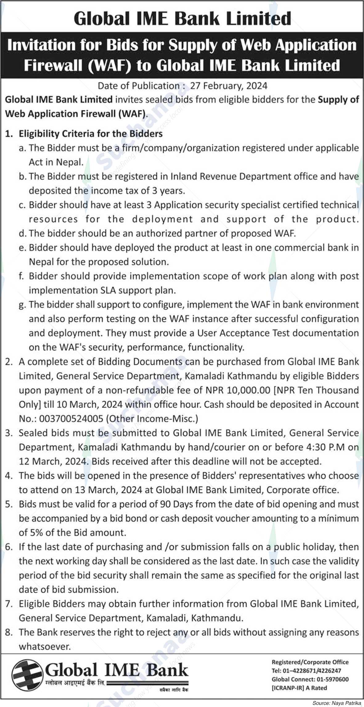 Global IME Bank Limited