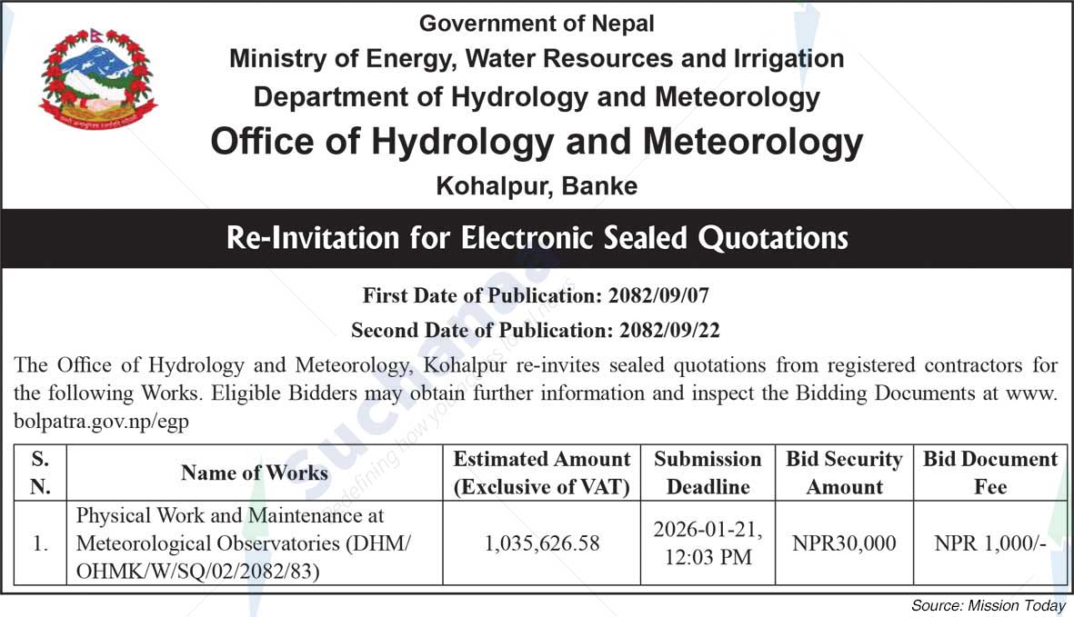 Office of Hydrology and Meteorology, Kohalpur
