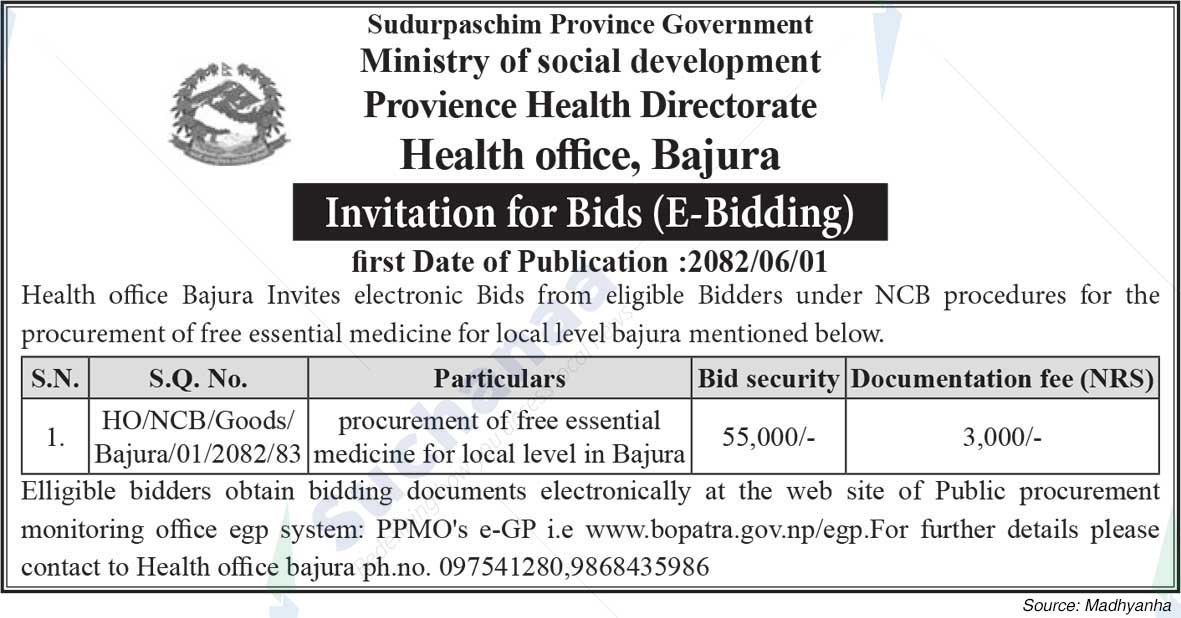 Health office, Bajura