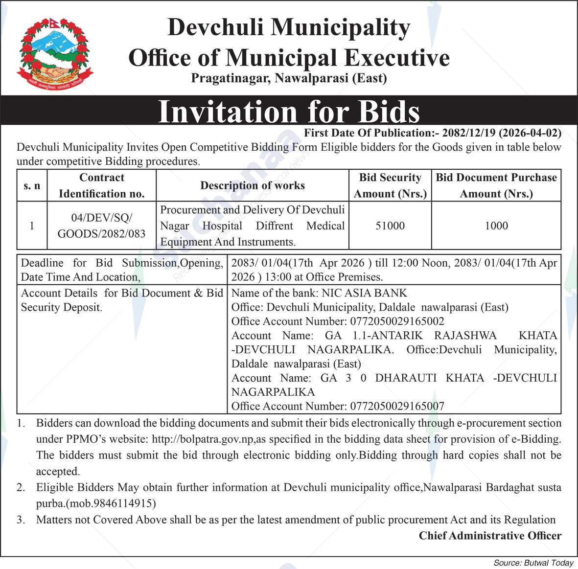 Devchuli Municipality