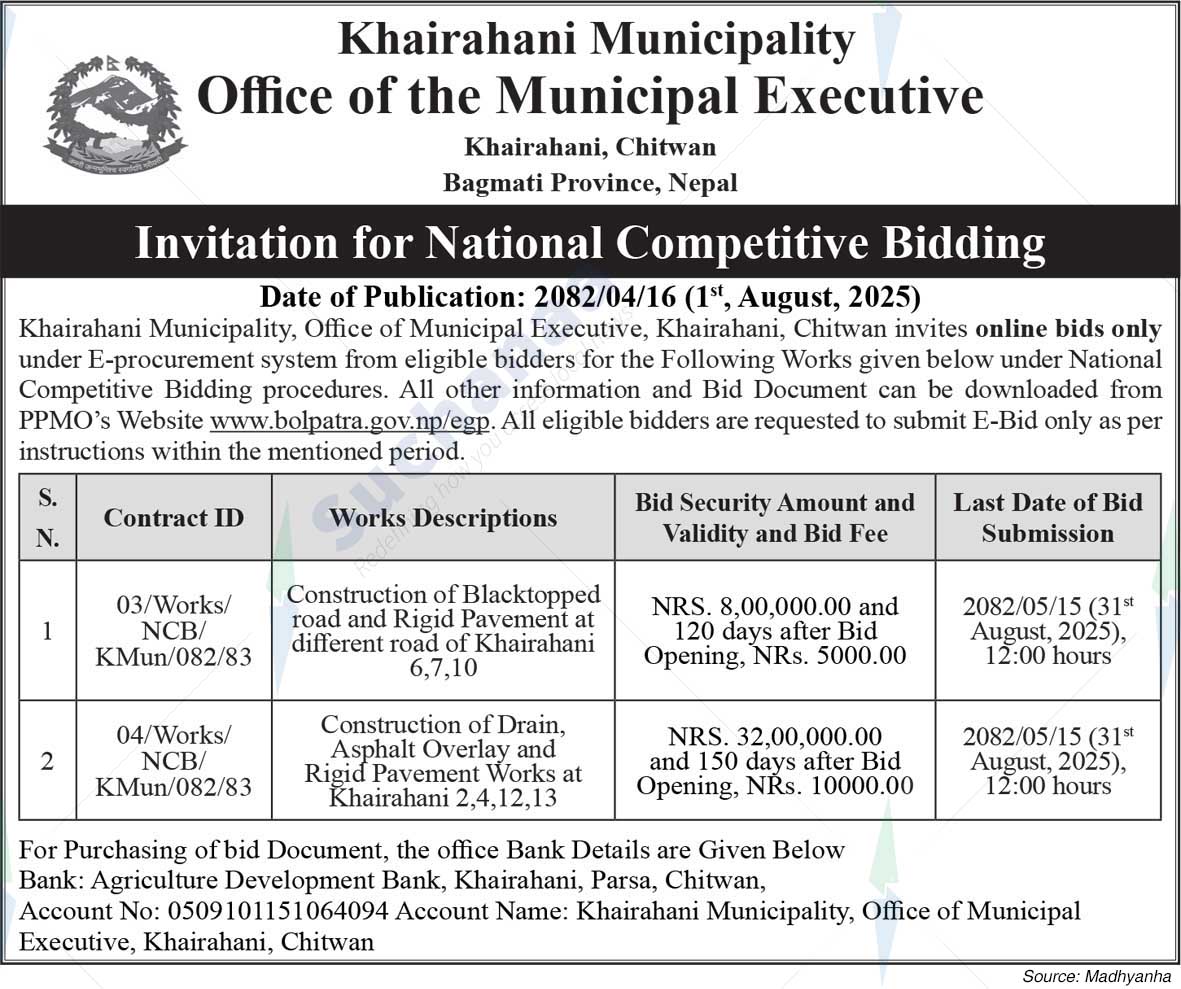 Khairahani Municipality