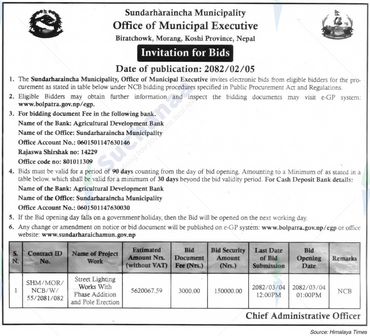 Sundarharaicha Municipality