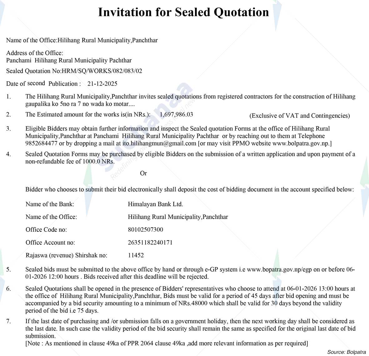 Hilihang Rural Municipality