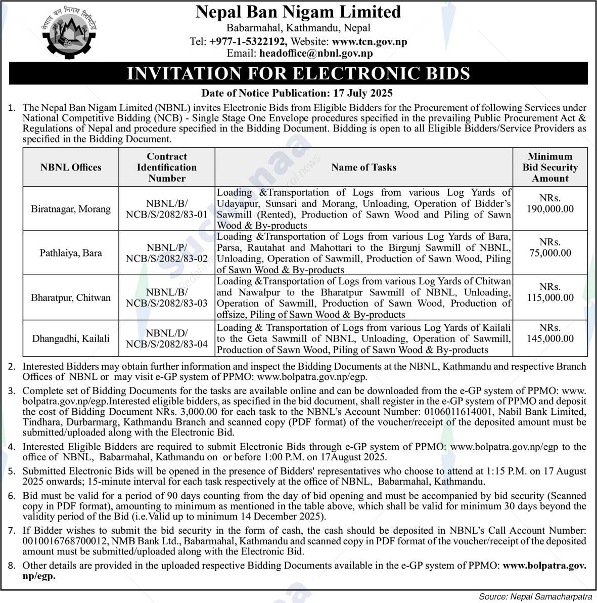 Nepal Ban Nigam Limited