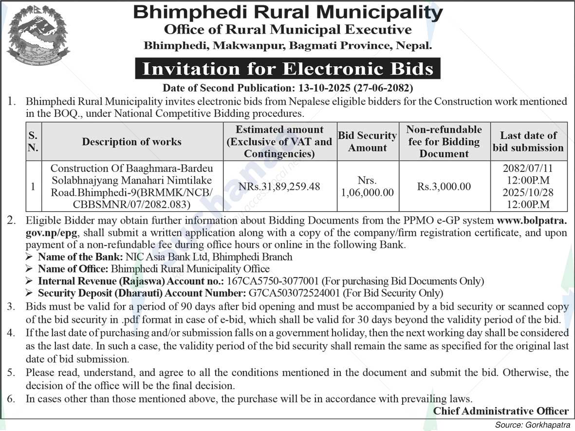 Bhimphedi Rural Municipality