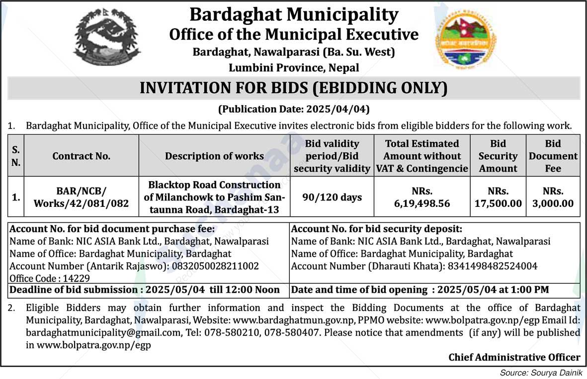 Bardaghat Municipality