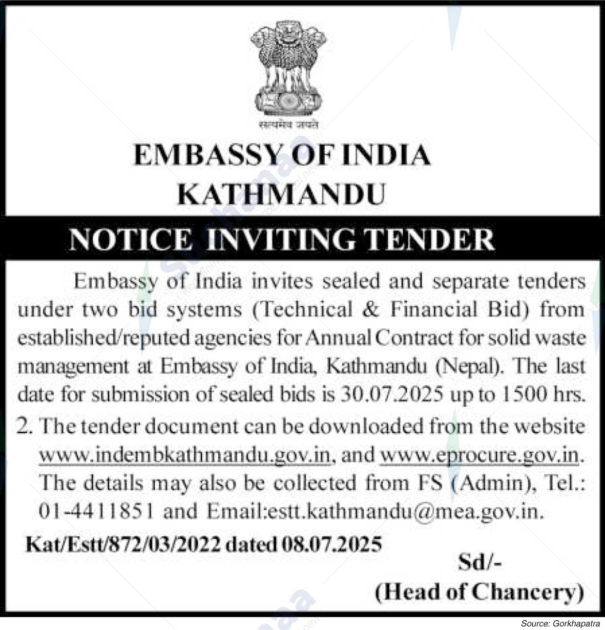 Embassy of India