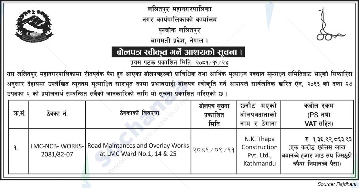 Lalitpur Metropolitan City
