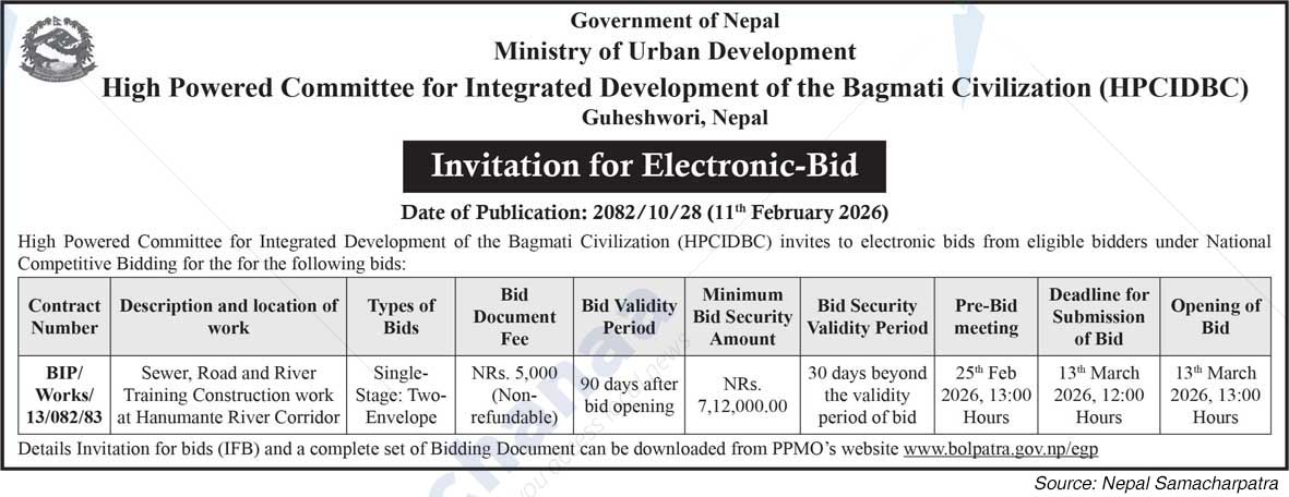 High Powered Committee for Integrated Development of the Bagmati Civilization (HPCIDBC), Guheshwori