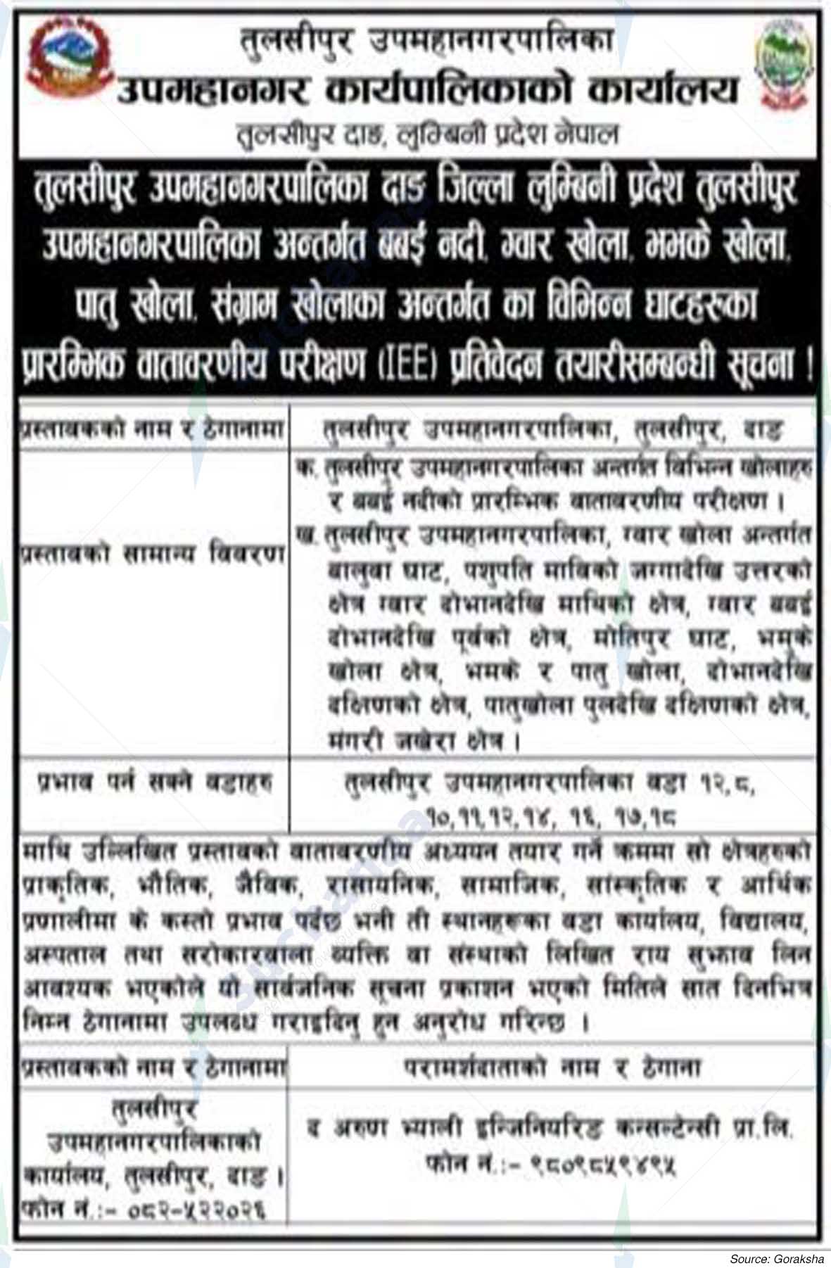 Tulsipur Sub-Metropolitan City