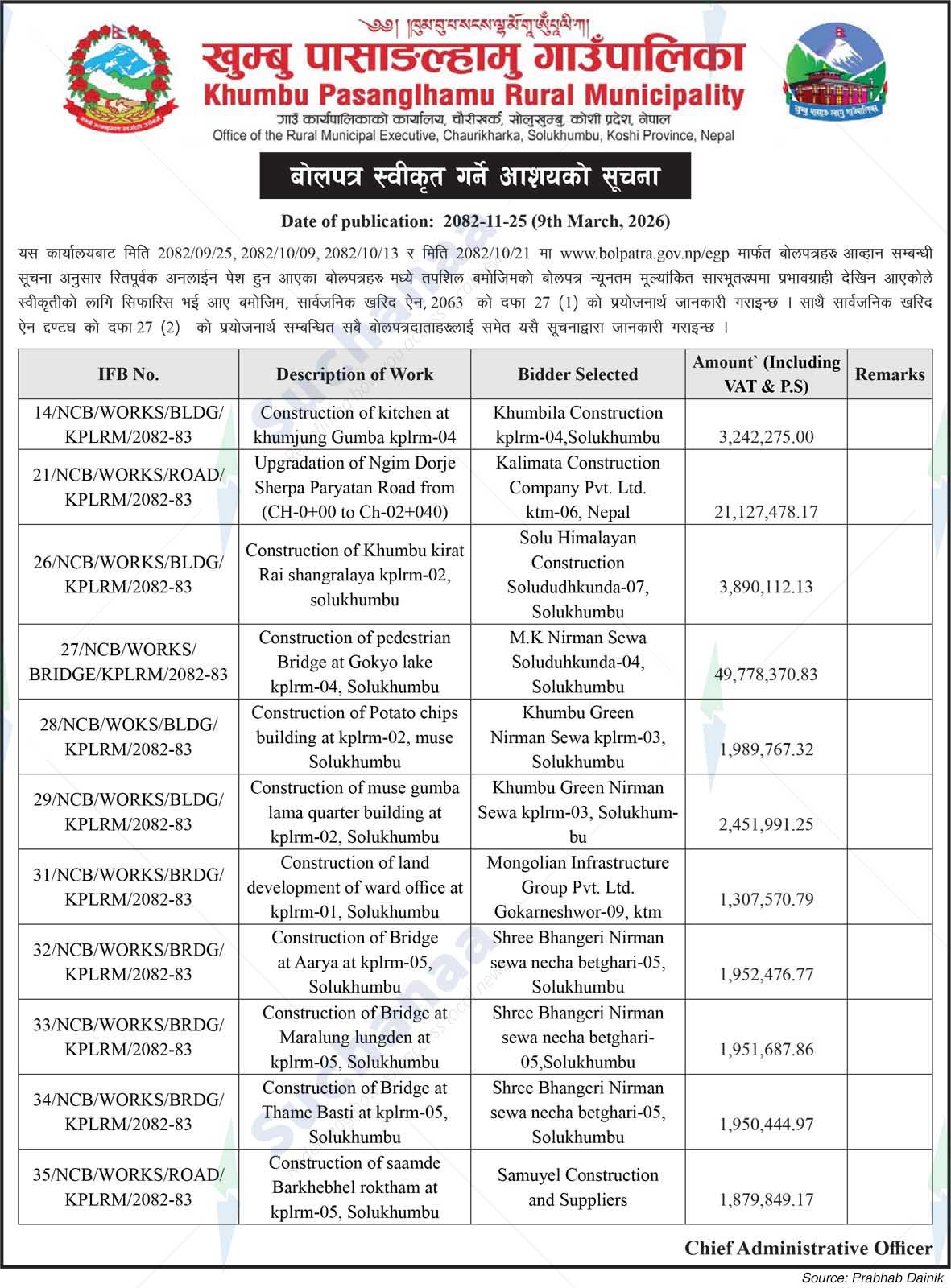 Khumbu Pasang Lhamu Rural Municipality