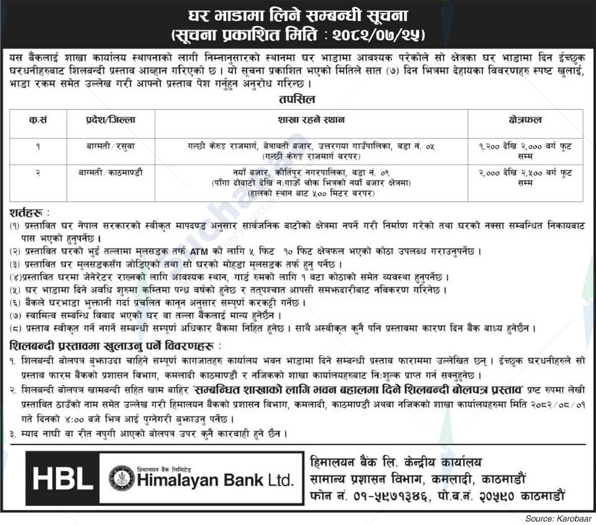 Himalayan Bank Limited