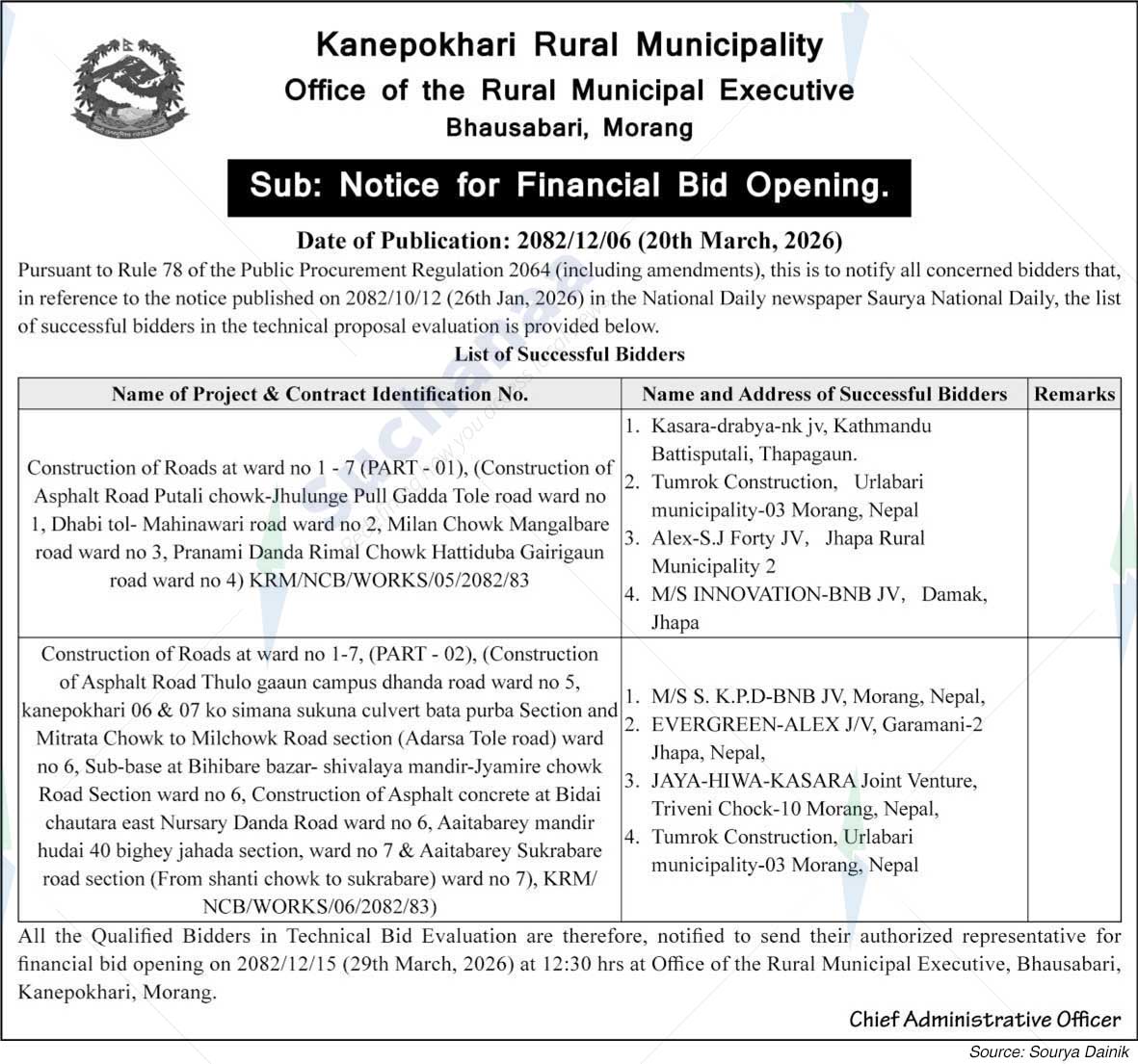Kanepokhari Rural Municipality