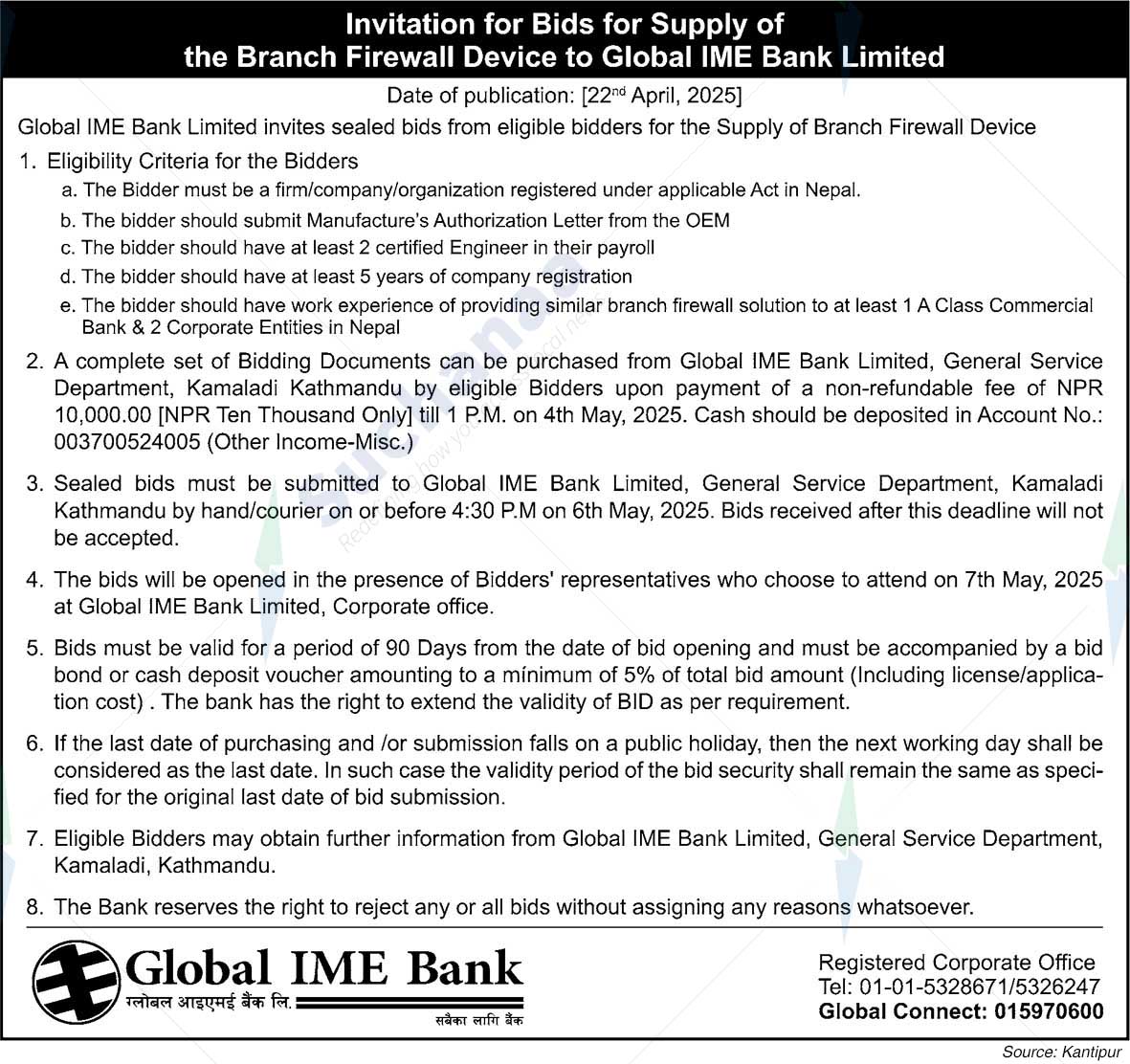 Global IME Bank Limited