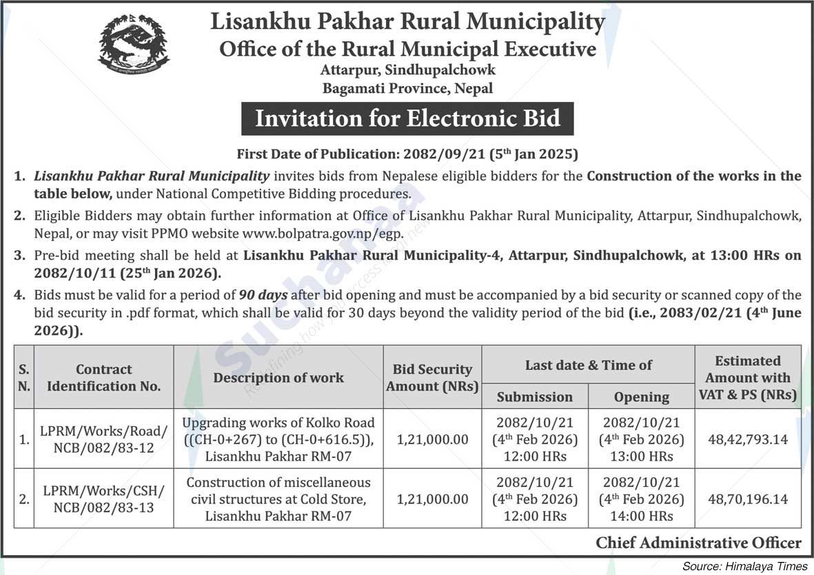Lisankhu Pakhar Rural Municipality