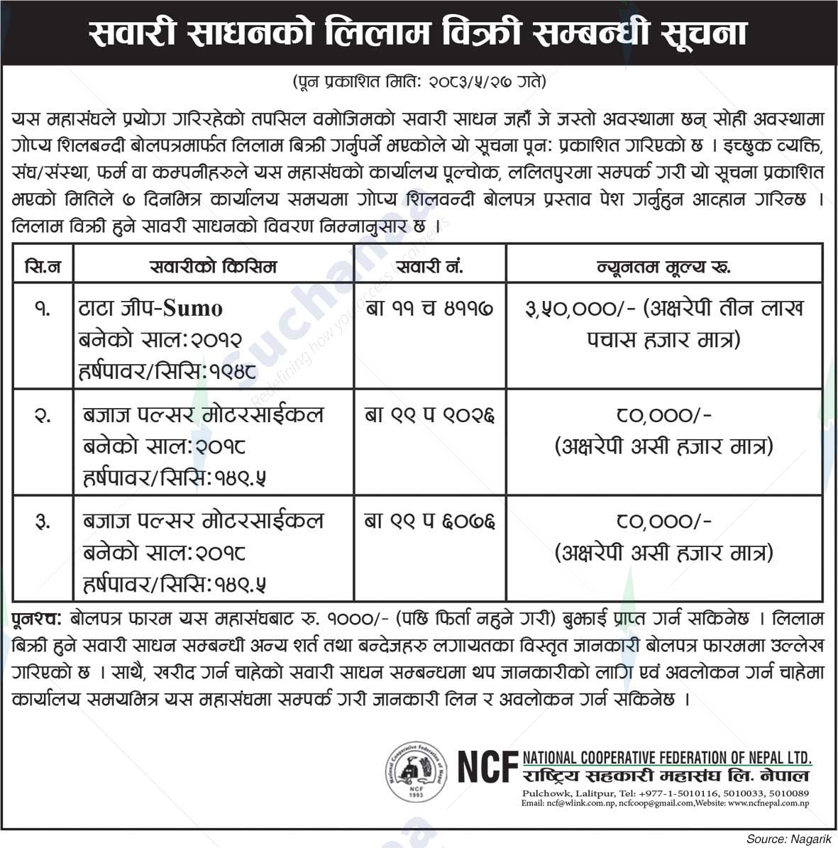 National Cooperative Federation of Nepal Ltd.