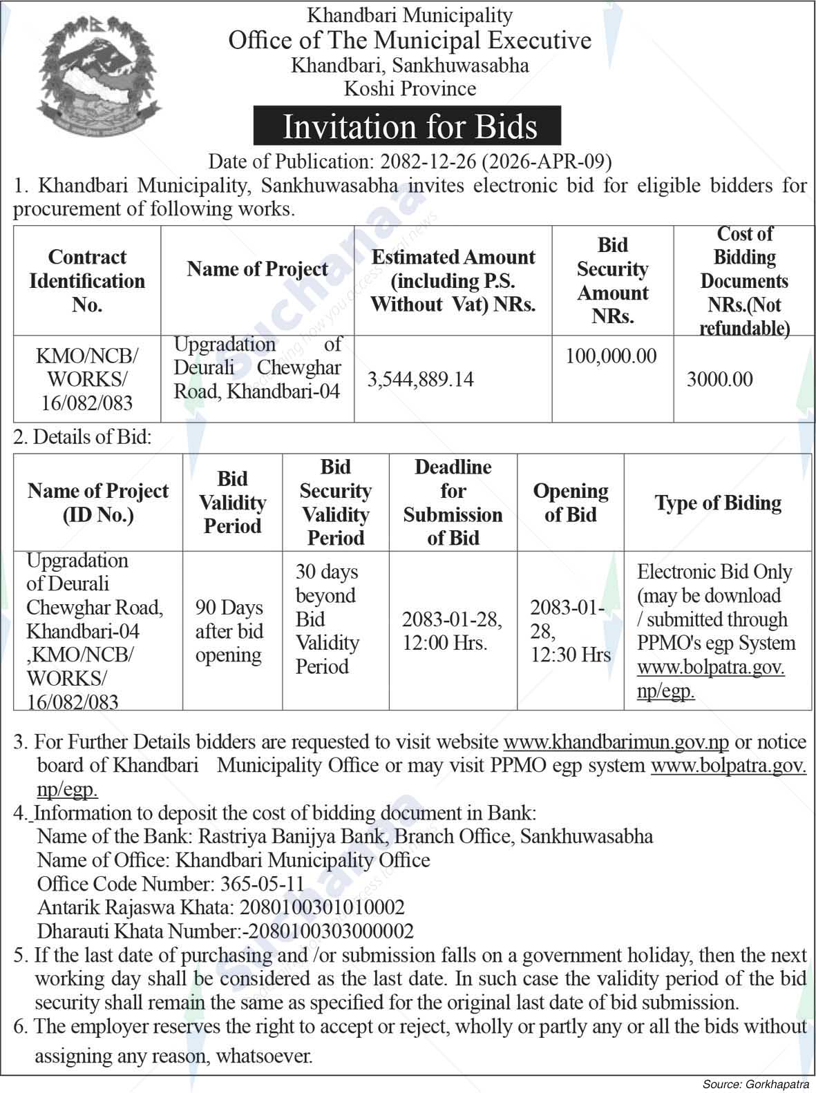 Khandbari Municipality