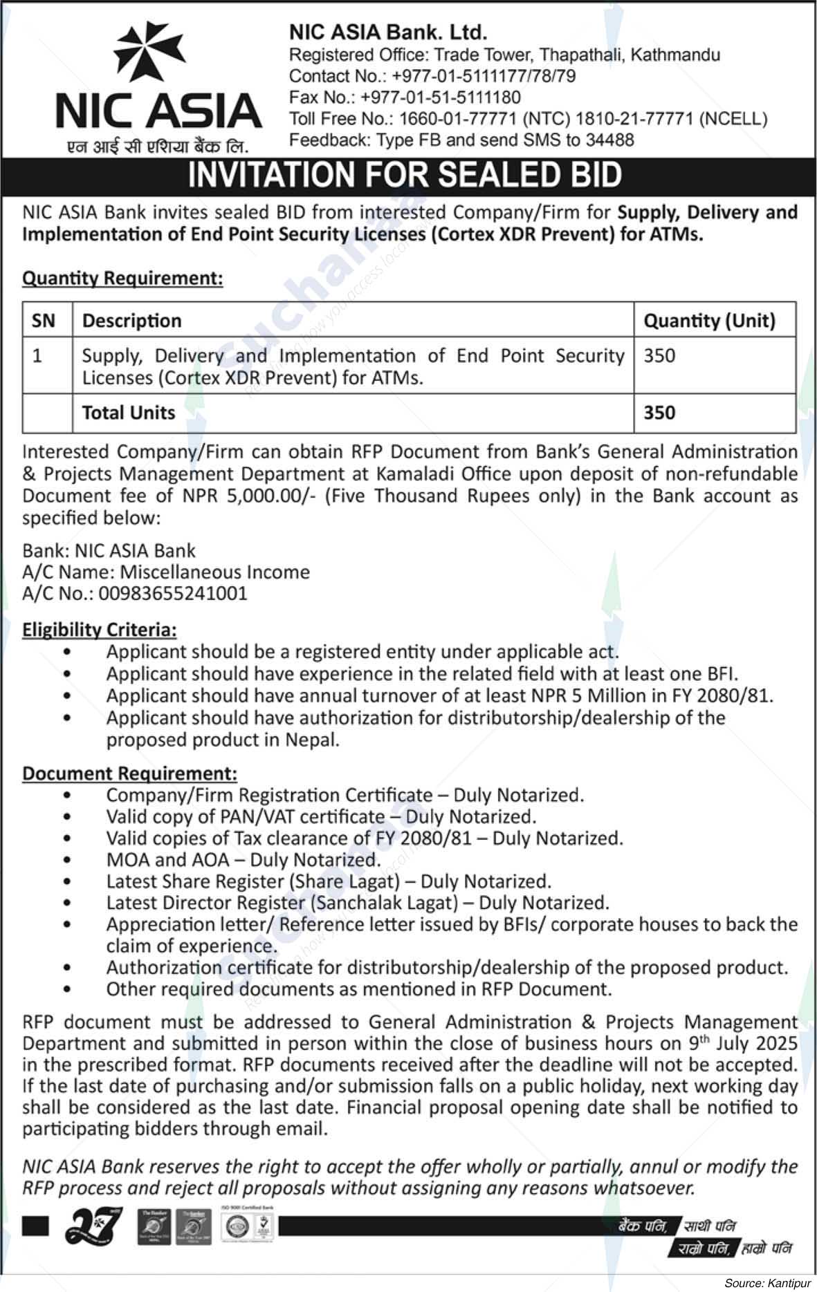 NIC Asia Bank Limited