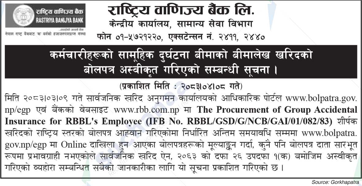 Rastriya Banijya Bank Ltd.