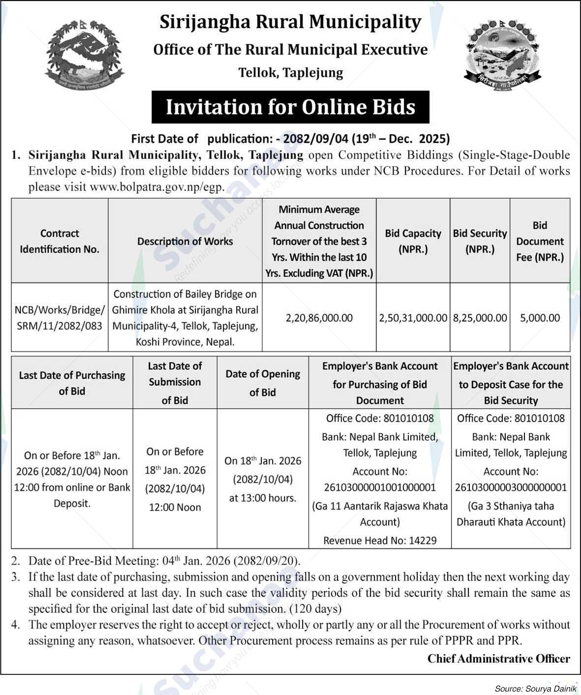 Sirijangha Rural Municipality
