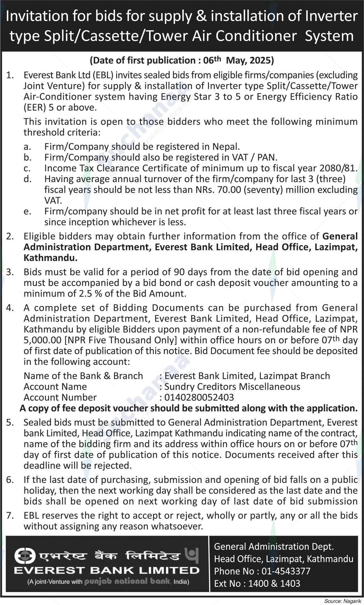 Everest Bank Limited