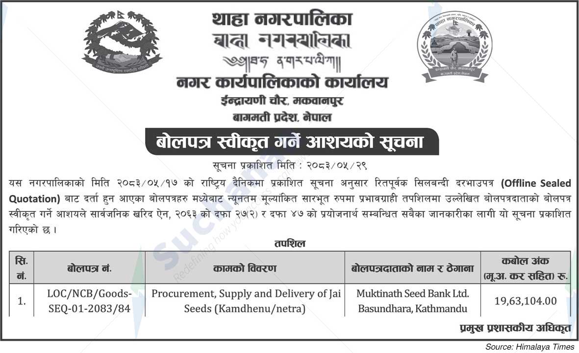 Thaha Municipality