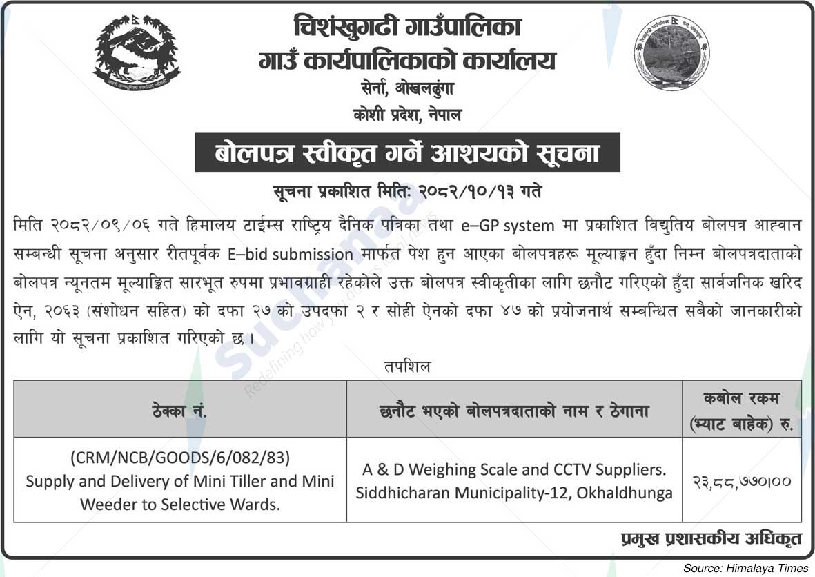 Chishankhugadhi Rural Municipality