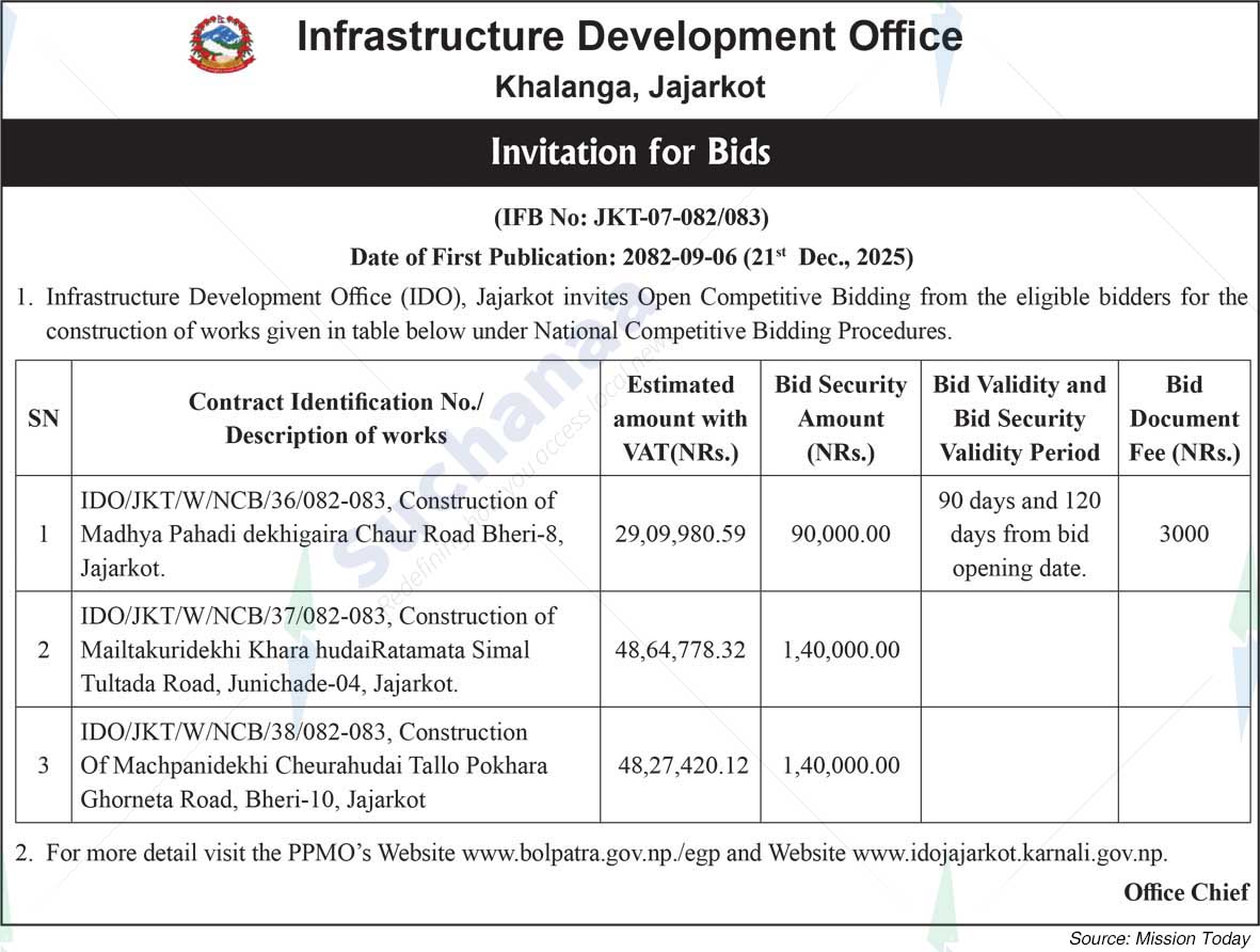 Infrastructure Development Office, Khalanga, Jajarkot