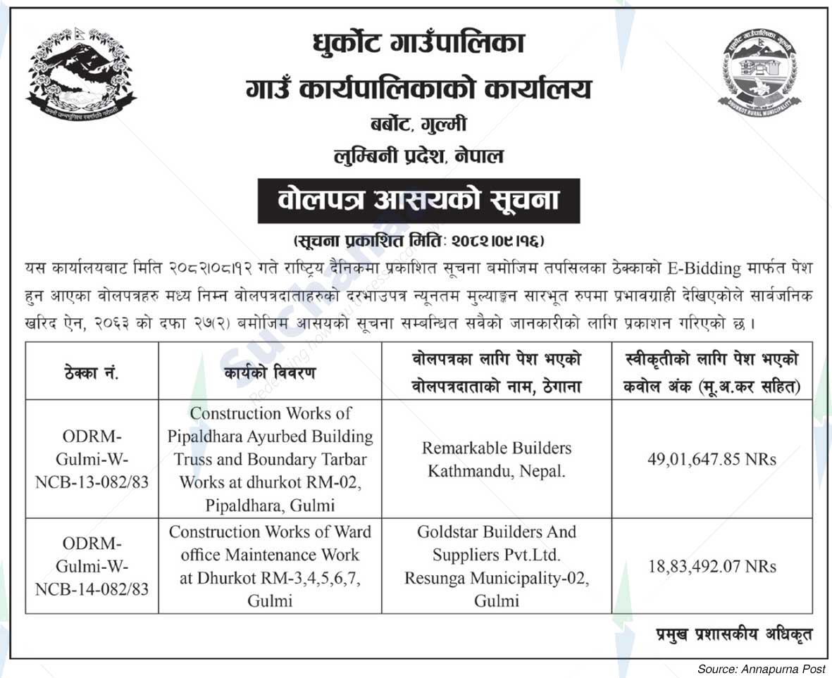 Dhurkot Rural Municipality