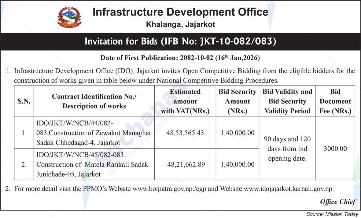 Infrastructure Development Office, Jajarkot