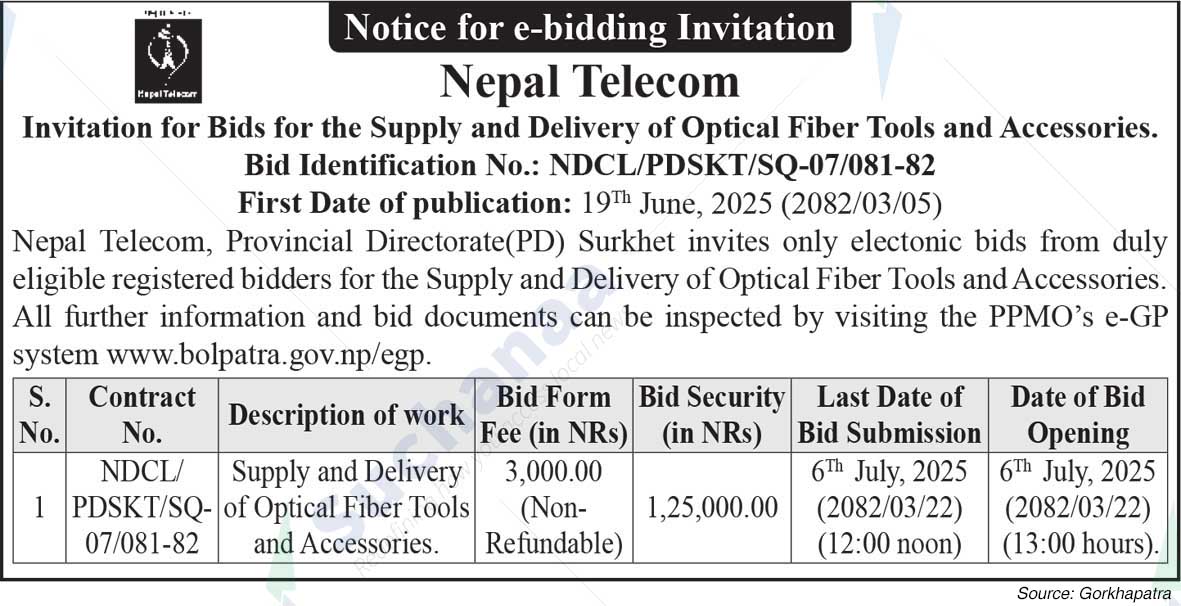Nepal Doorsanchar Company Limited (NTC)