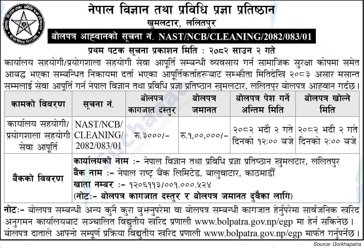 Nepal Academy of Science and Technology (NAST)